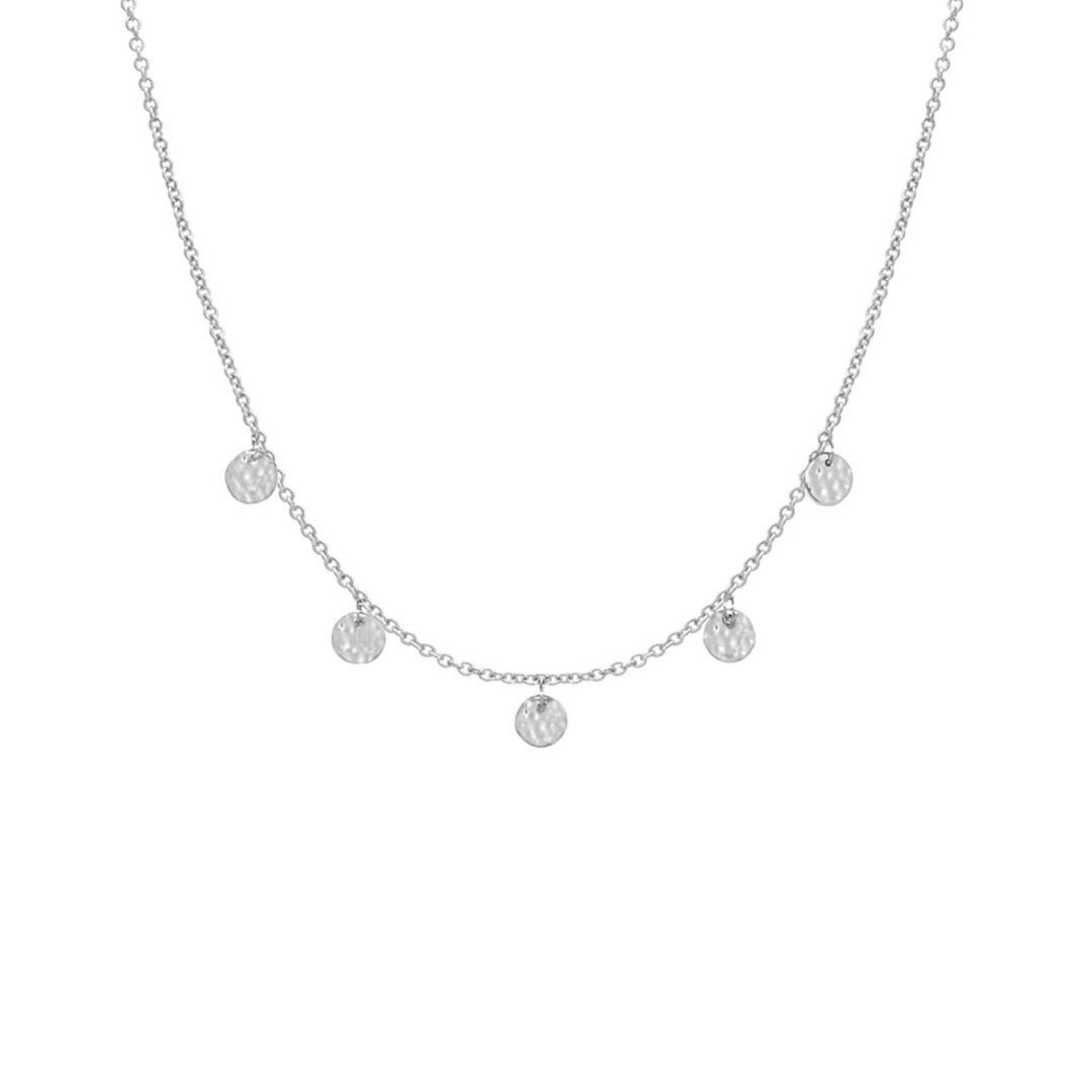 Murkani Grace Disc Choker Silver | Merchants Homewares