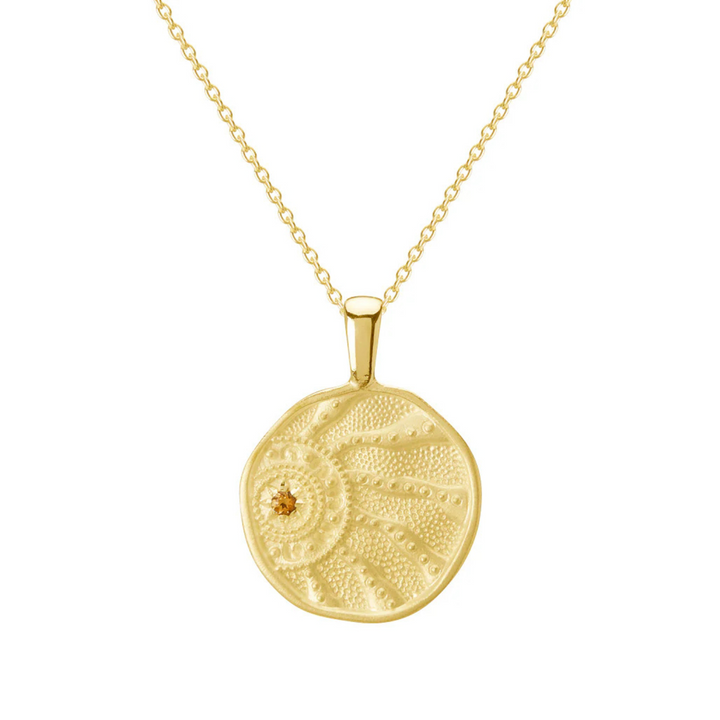 Murkani Sun Spirit Necklace Gold | Merchants Homewares