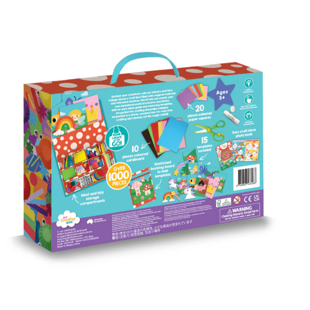 My Creative Box Unicorn and Fairy Collage Creative Box | Merchants Homewares