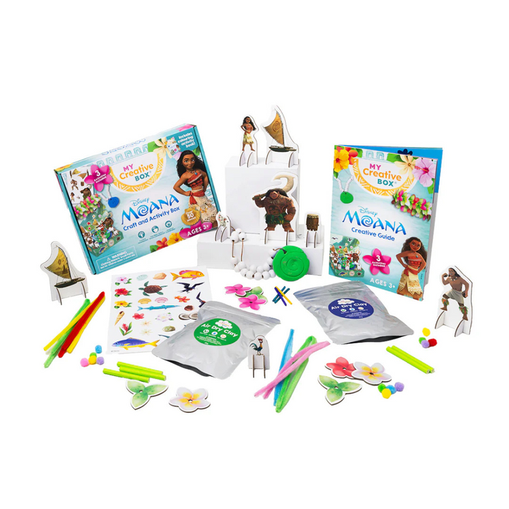 My Creative Box Disney Moana Craft & Activity Box Contents | Merchants Homewares