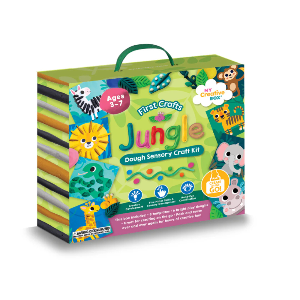 My Creative Box Jungle Dough Sensory Craft Box | Merchants Homewares