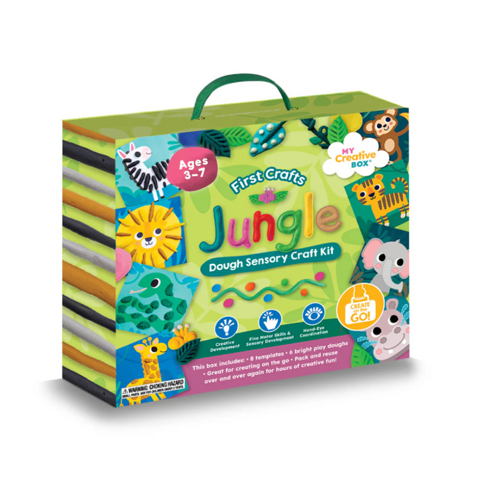 My Creative Box Jungle Dough Sensory Craft Box | Merchants Homewares