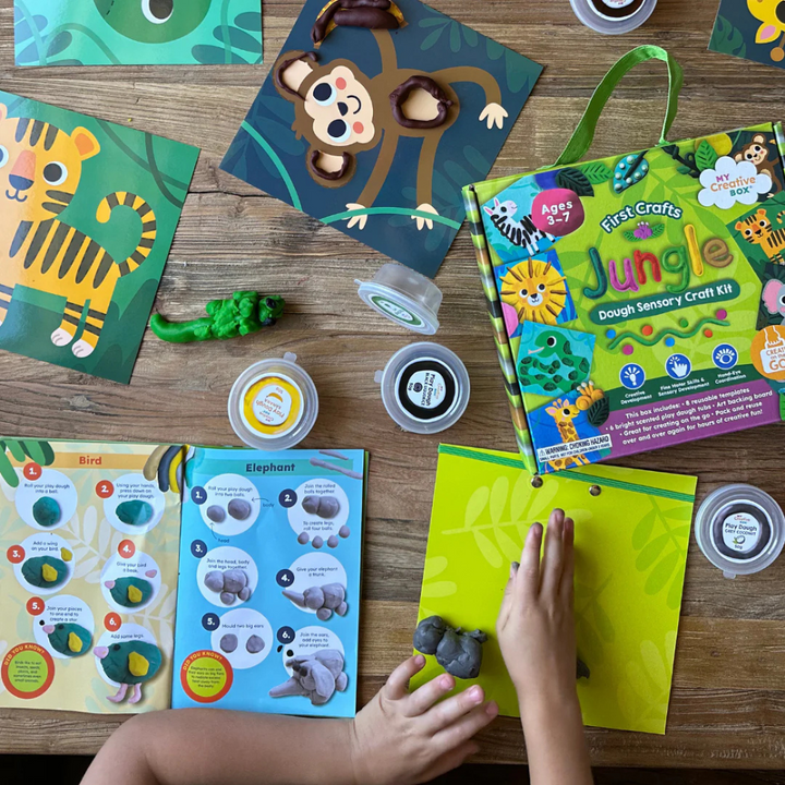 My Creative Box Jungle Dough Sensory Craft Box Lifestyle | Merchants Homewares