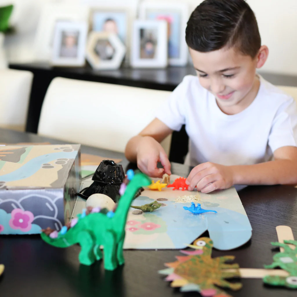My Creative Box Little Learners Dinosaur Creative Box Lifestyle | Merchants Homewares