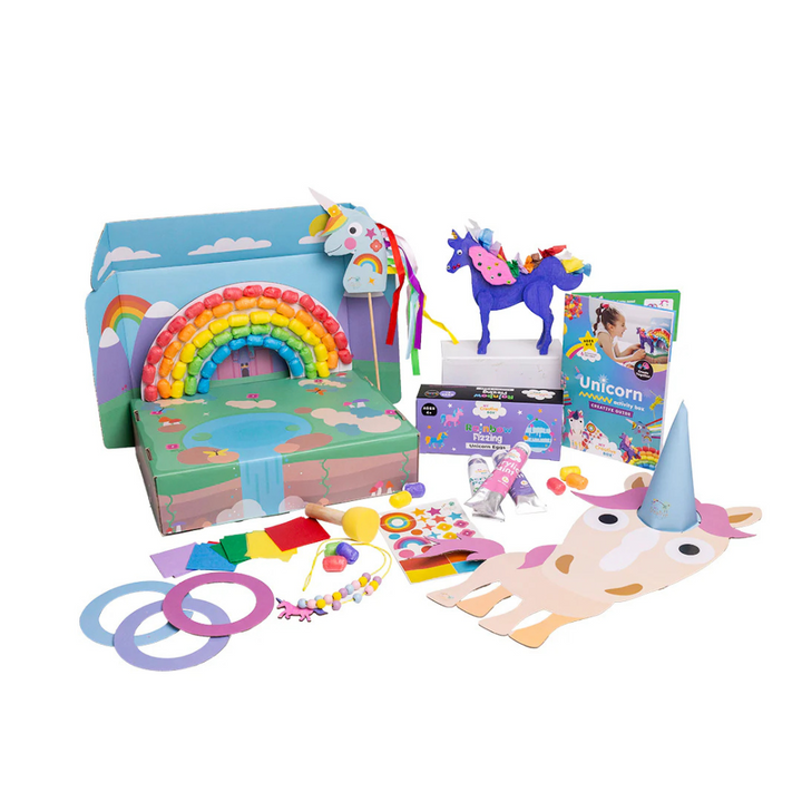 My Creative Box Little Learners Unicorn Creative Box Contents | Merchants Homewares