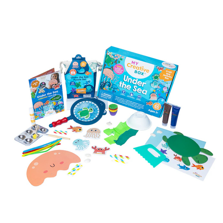 My Creative Box Under The Sea Craft And Activity Set Contents | Merchants Homewares