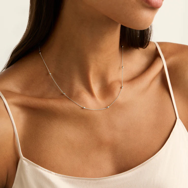 Najo Like a Breeze Necklace (45cm) Silver | Merchant Homewares