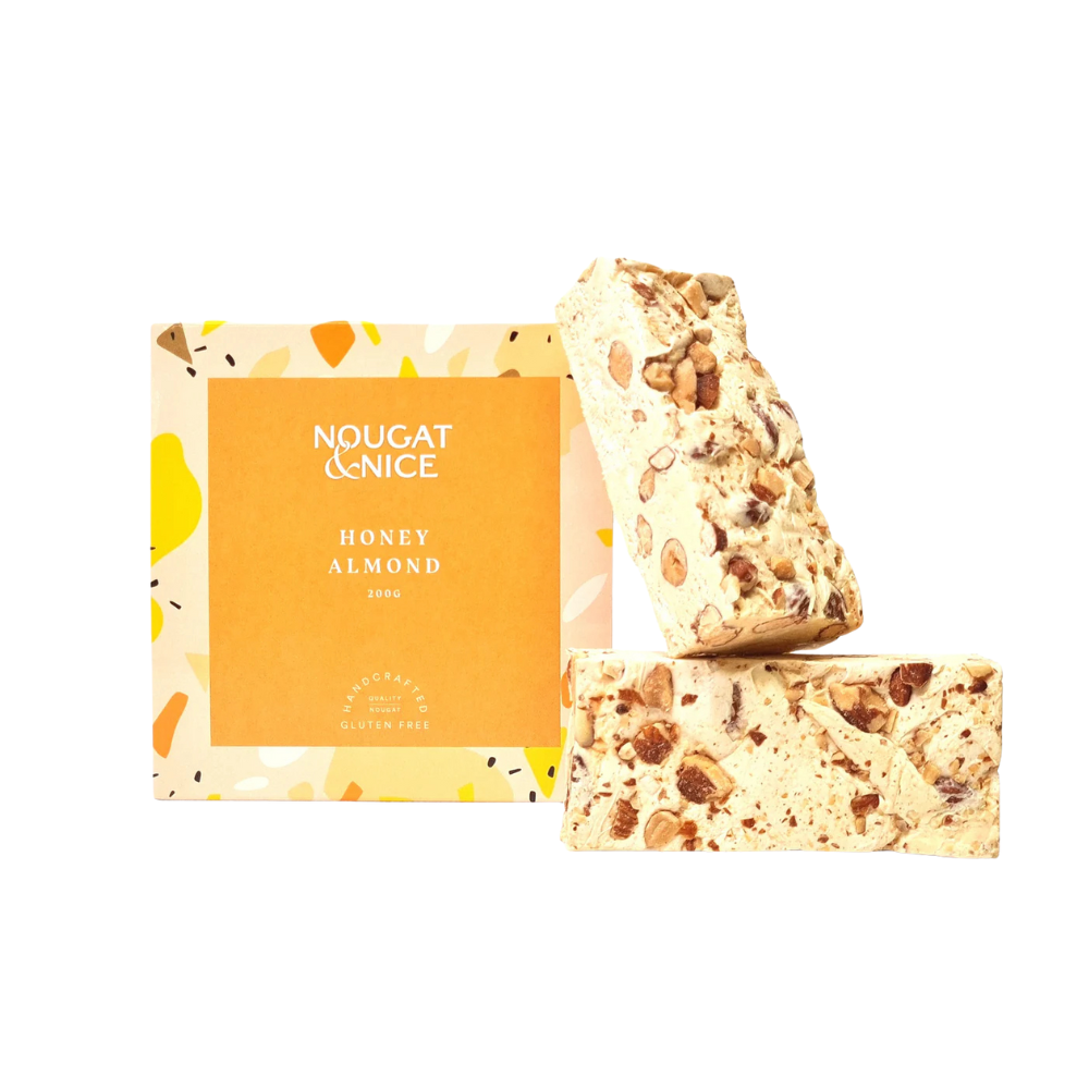 Nougat & Nice Nougat Box 200g Honey Almond | Merchants Homewares