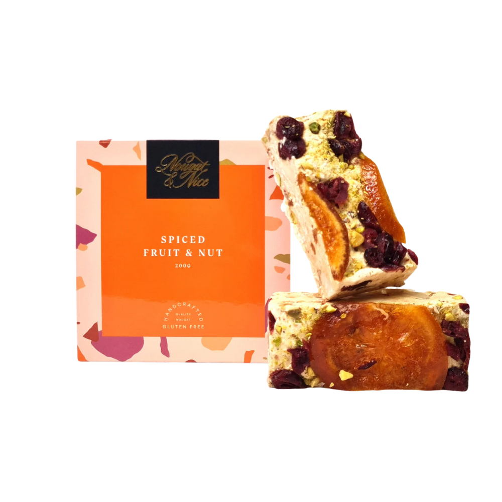 Nougat & Nice Nougat Box 200g Spiced Fruit & Nut | Merchants Homewares
