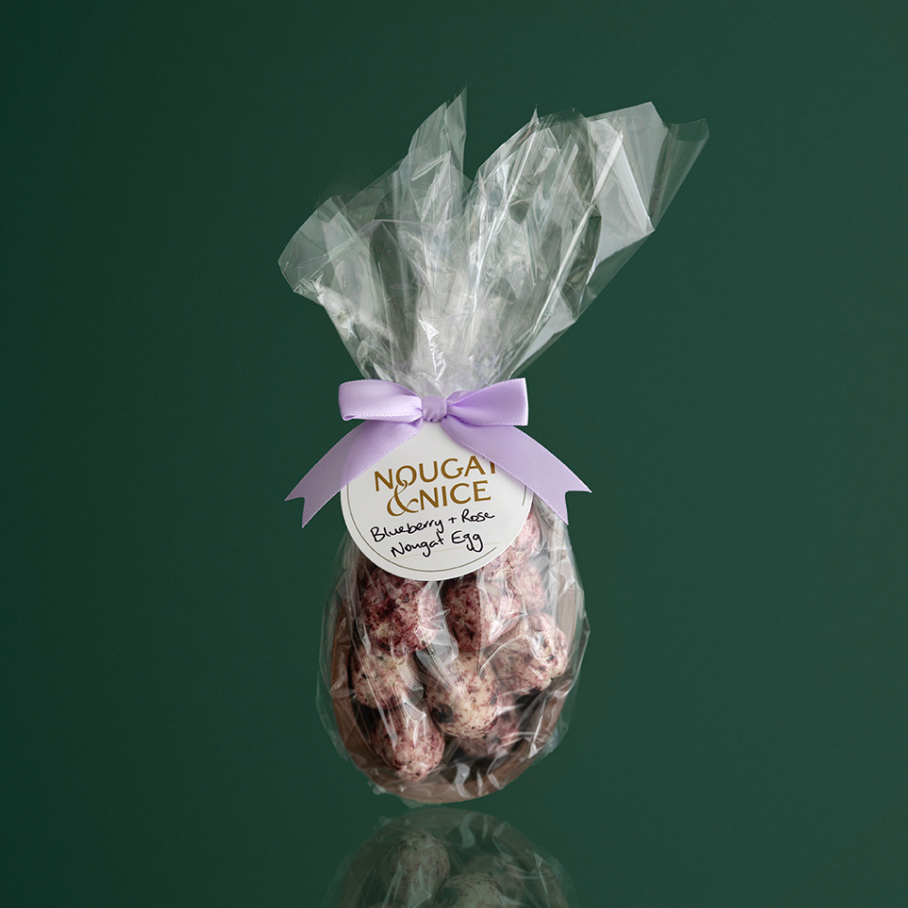 Nougat & Nice Nougat Egg Blueberry & Rose | Merchants Homewares