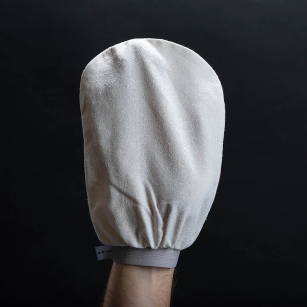 Nutcare Silky Nuts Gentle Exfoliator Glove | Merchants Homewares