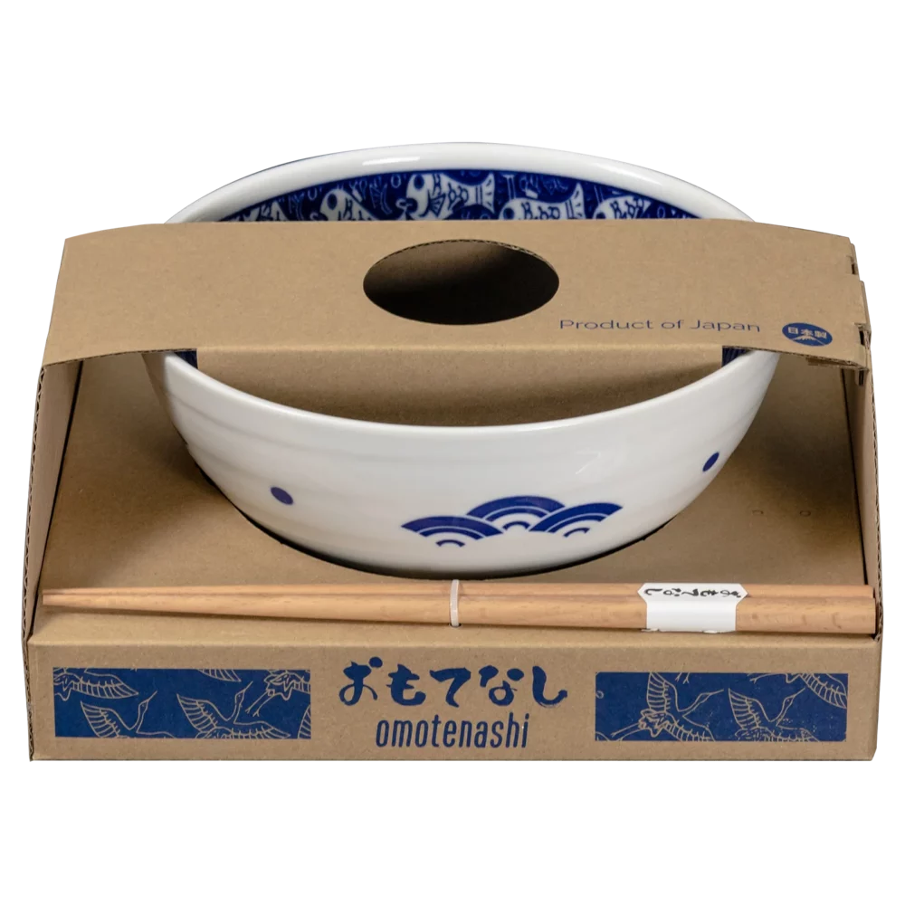 Omotenashi Gift Set Medetai Blue | Merchants Homewares