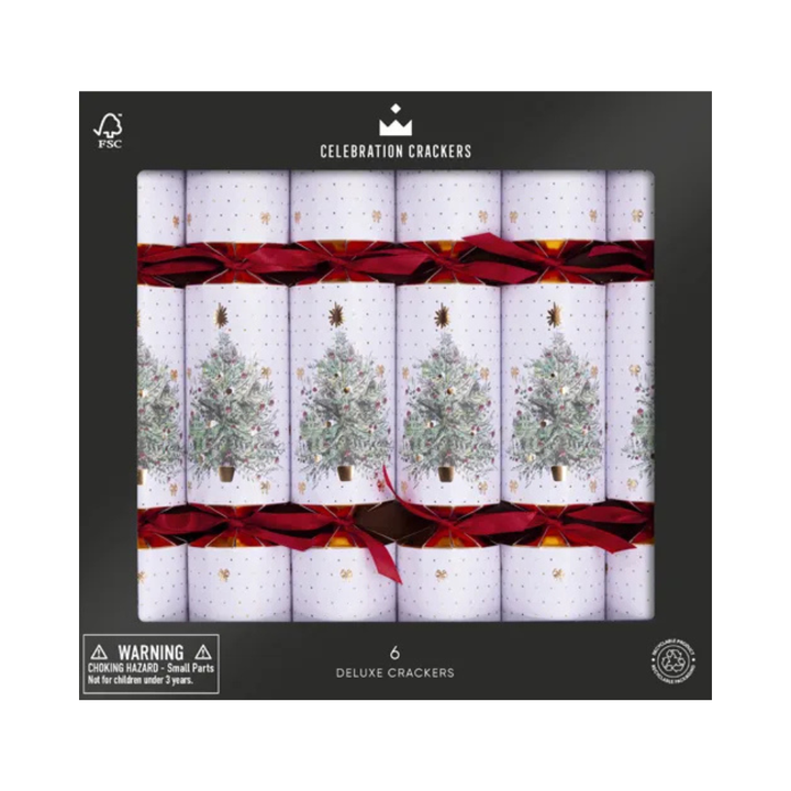 Paperie Deluxe Crackers Watercolour Tree (6) | Merchants Homewares