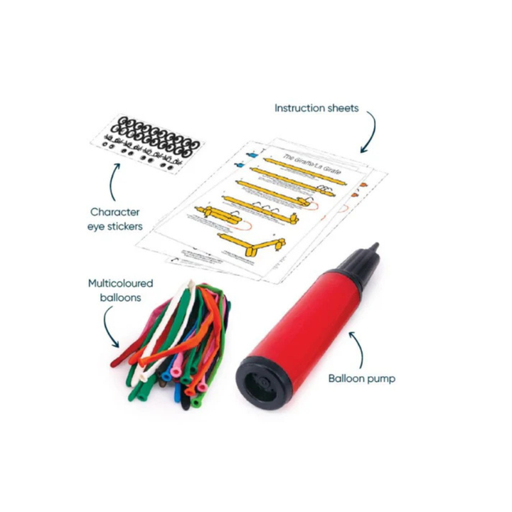 Paperie Novelty Crackers Balloon Modelling (6) Contents | Merchants Homewares