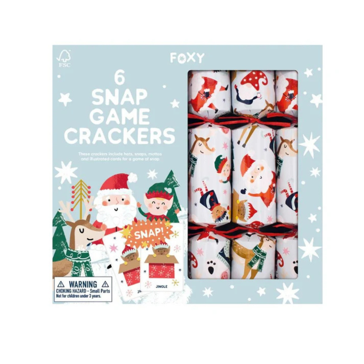 Paperie Novelty Crackers Festive Snap (6) | Merchants Homewares