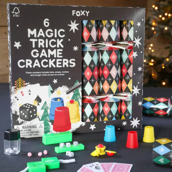 Paperie Novelty Crackers Magic Trick Game (6) Lifestyle | Merchants Homewares
