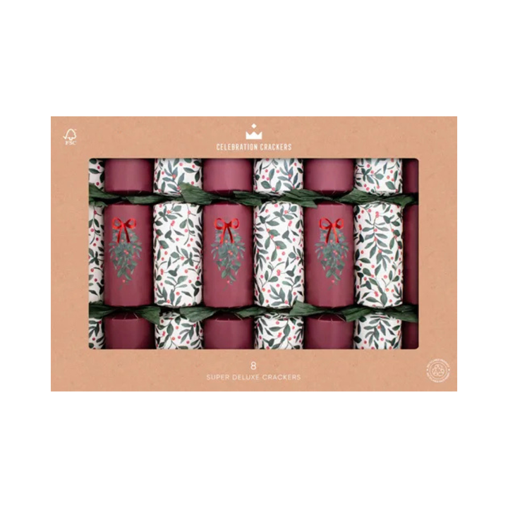 Paperie Super Deluxe Crackers Merry Berry (8) | Merchants Homewares