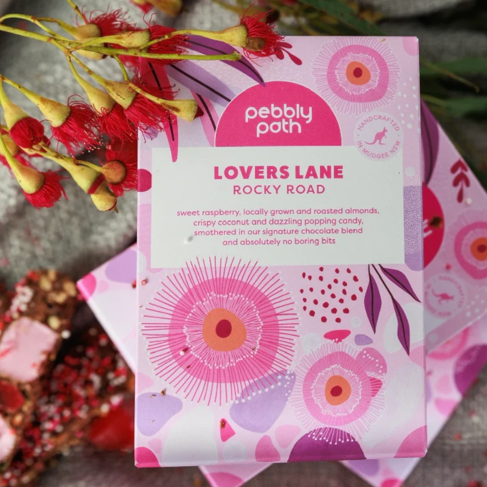 Pebbly Path Rocky Road Lovers Lane Packaged | Merchants Homewares