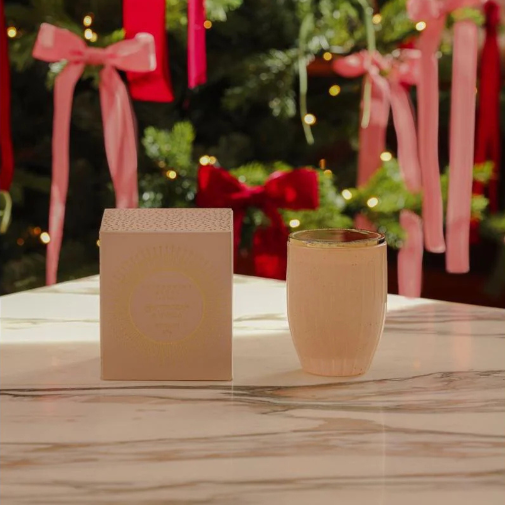 Peppermint Grove Buttercream & Vanilla Soy Candle 370g Lifestyle | Merchants Homewares