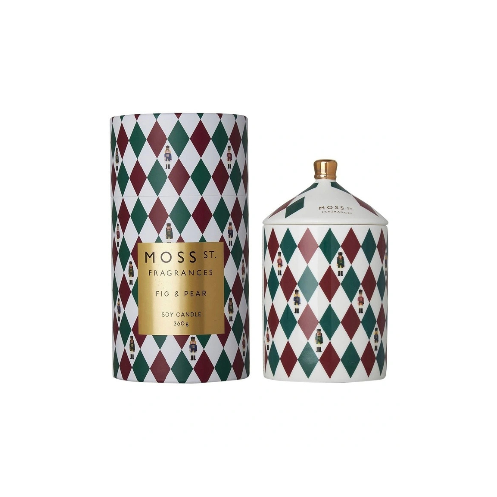 Peppermint Grove Fig & Pear Ceramic Candle | Merchants Homewares