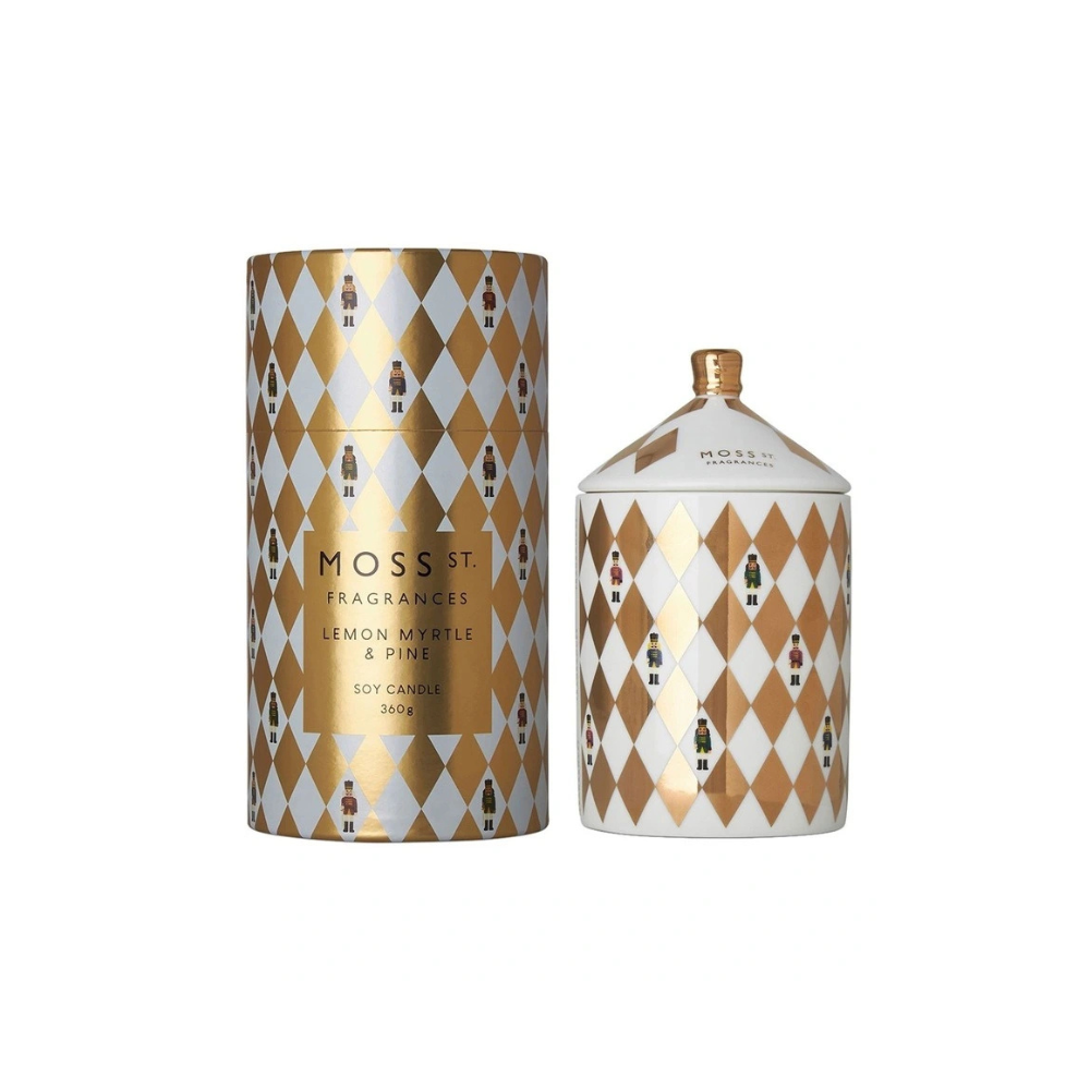 Peppermint Grove Lemon Myrtle & Pine Ceramic Candle | Merchants Homewares