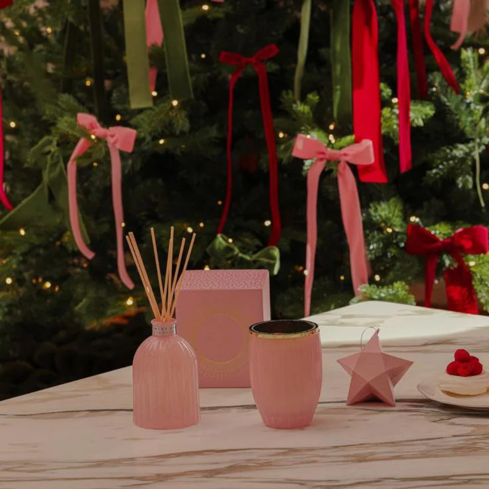 Peppermint Grove Passion Berry Pavlova Soy Candle 370g Lifestyle | Merchants Homewares