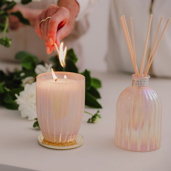 Peppermint Grove Velvet Petals & Tuberose Diffuser 350ml Lifestyle | Merchants Homewares