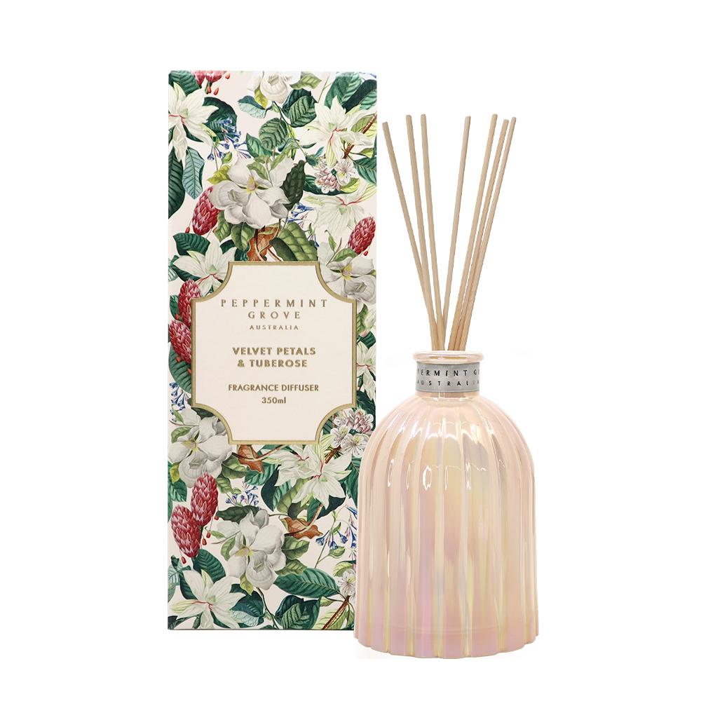 Peppermint Grove Velvet Petals & Tuberose Diffuser 350ml | Merchants Homewares