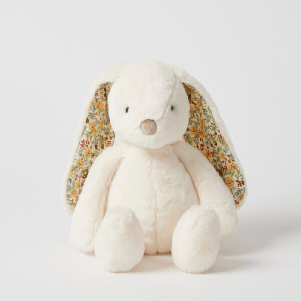 Pilbeam Jiggle and Giggle Floral White Bunny Medium | Merchants Homewares