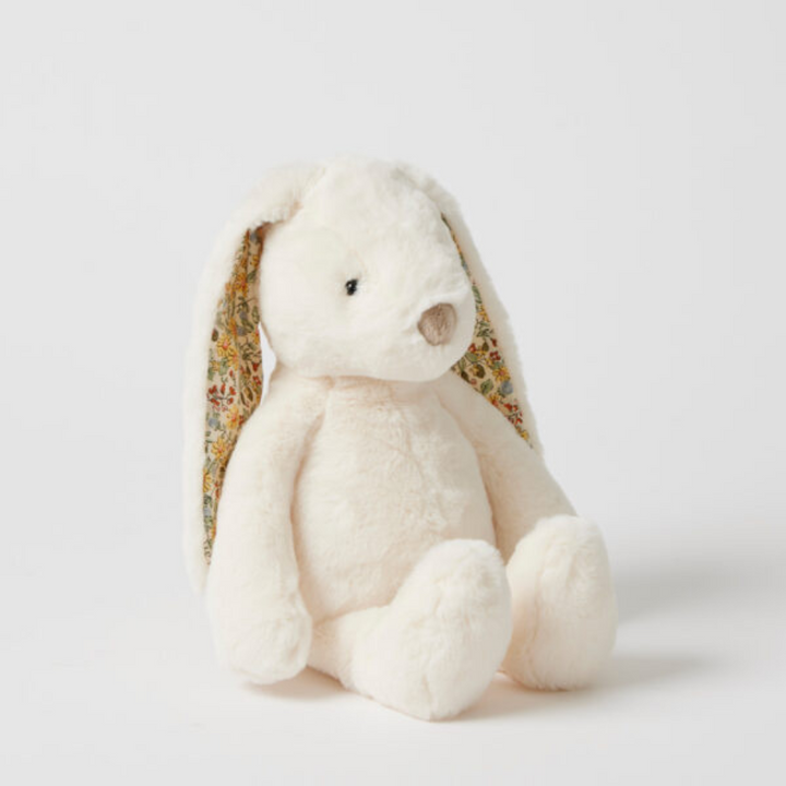 Pilbeam Jiggle and Giggle Floral White Bunny Medium | Merchants Homewares