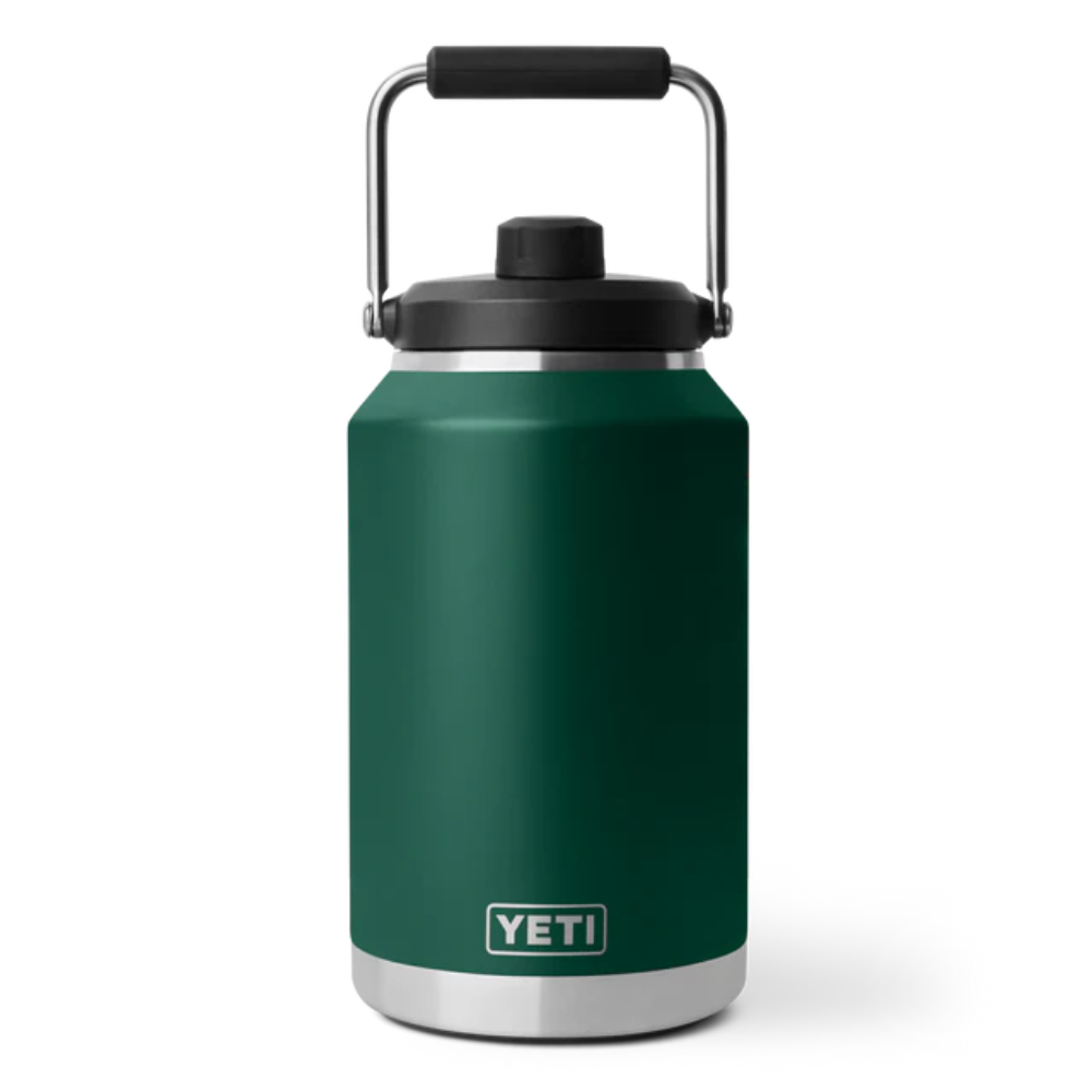Yeti Rambler 1 Gallon Jug Black Forest Green | Merchants Homewares