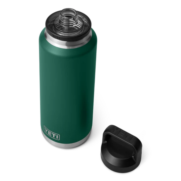 Yeti Rambler 46oz Bottle Black Forest Green | Merchants Homewares