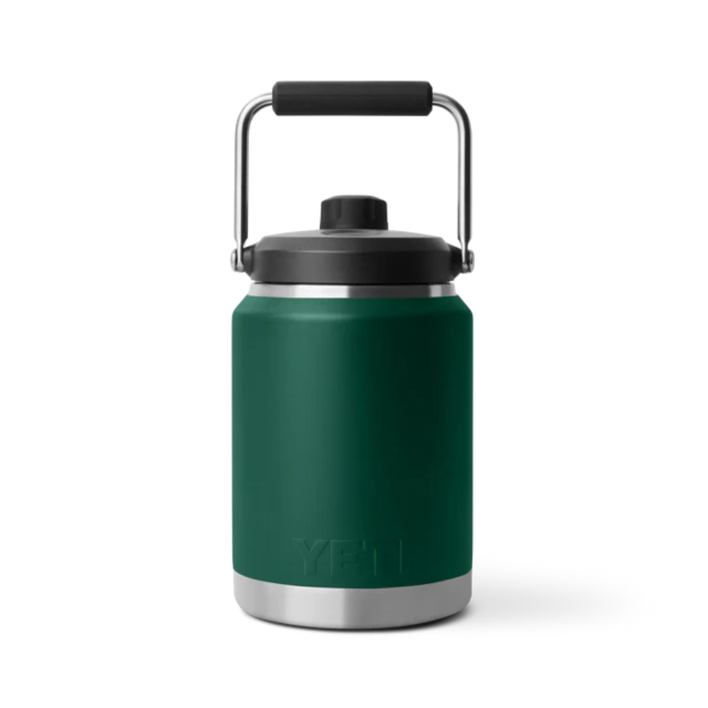 Yeti Rambler 1/2 Gallon Jug Black Forest Green | Merchants Homewares