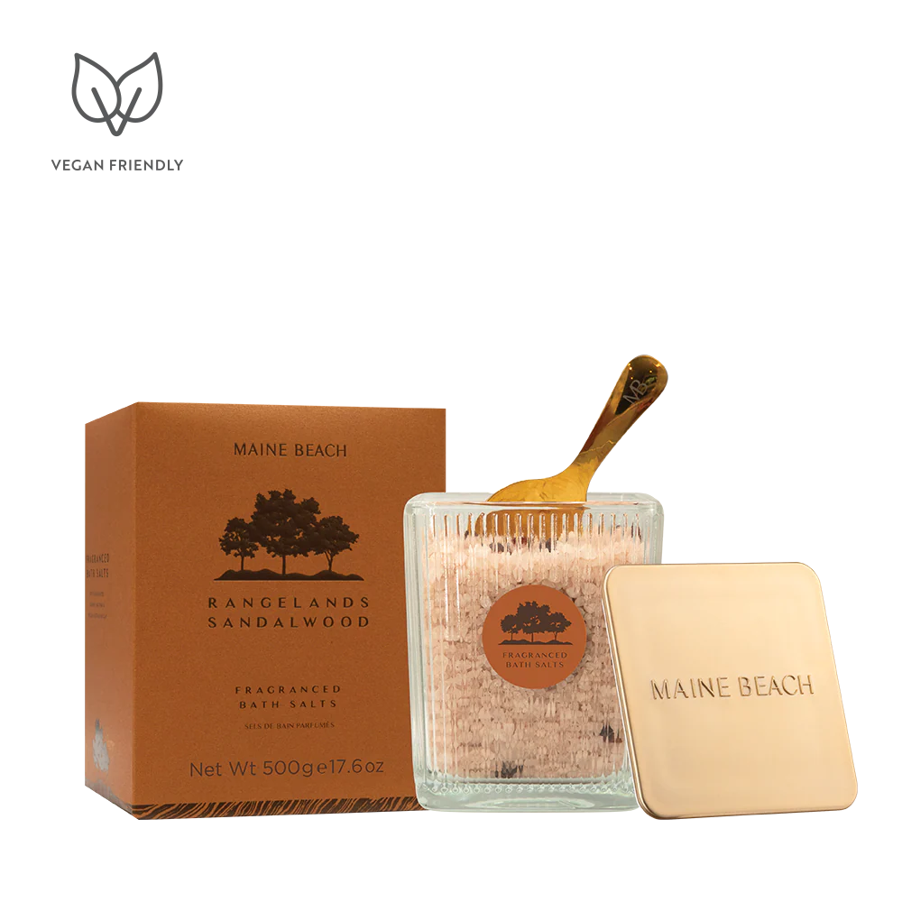 Rangelands Sandalwood Fragrance Bath Salts | Merchant Homewares