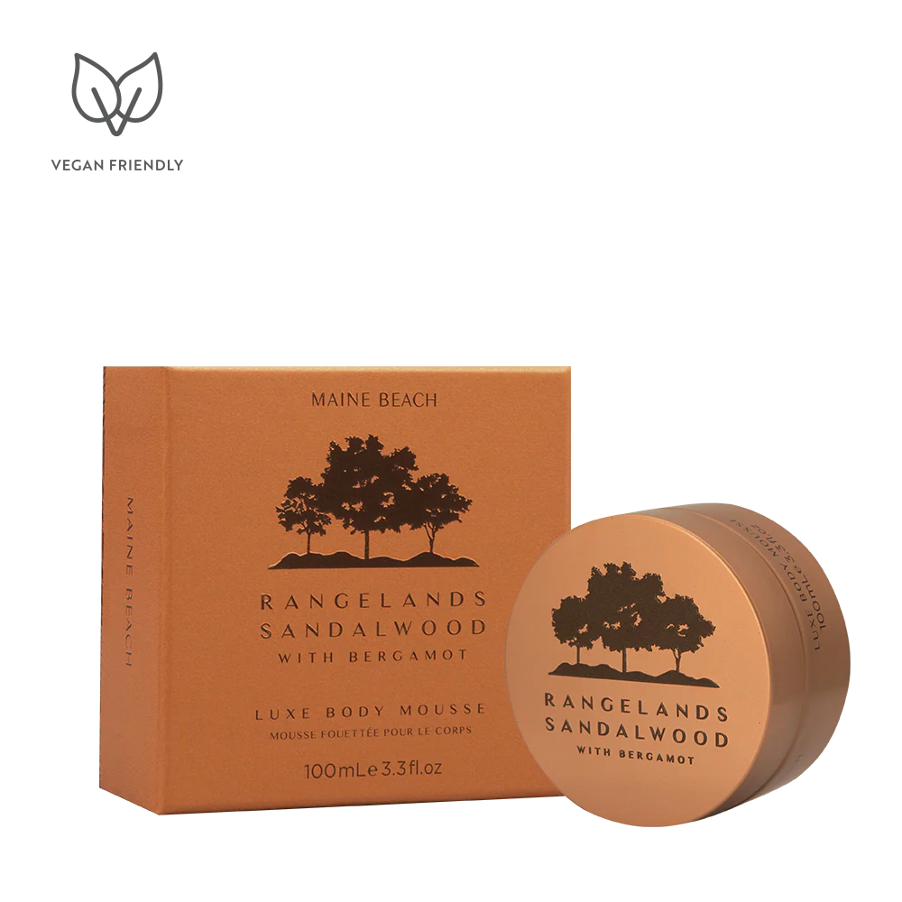 Rangelands Sandalwood Luxe Body Mousse 100ml | Merchant Homewares