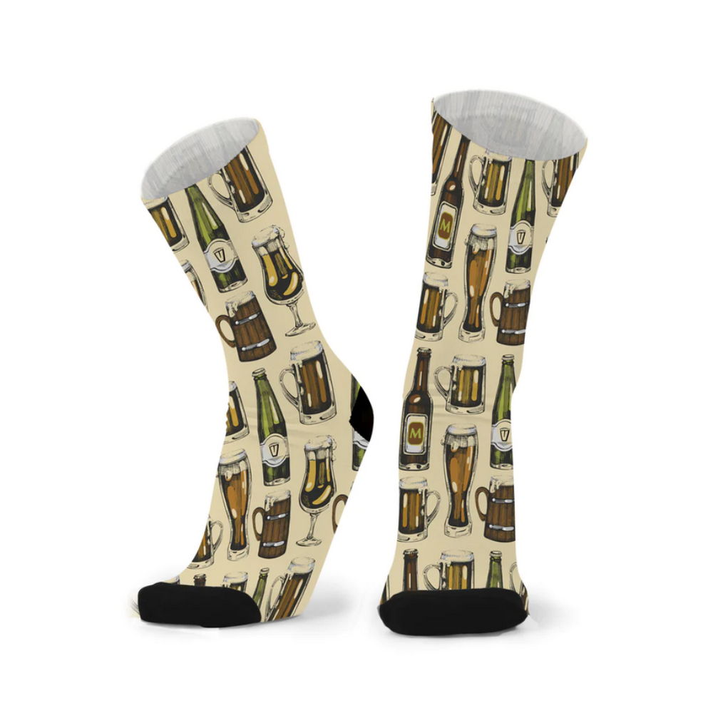 Red Fox Sox Beer O'Clock Socks Wide | Merchants Homewares