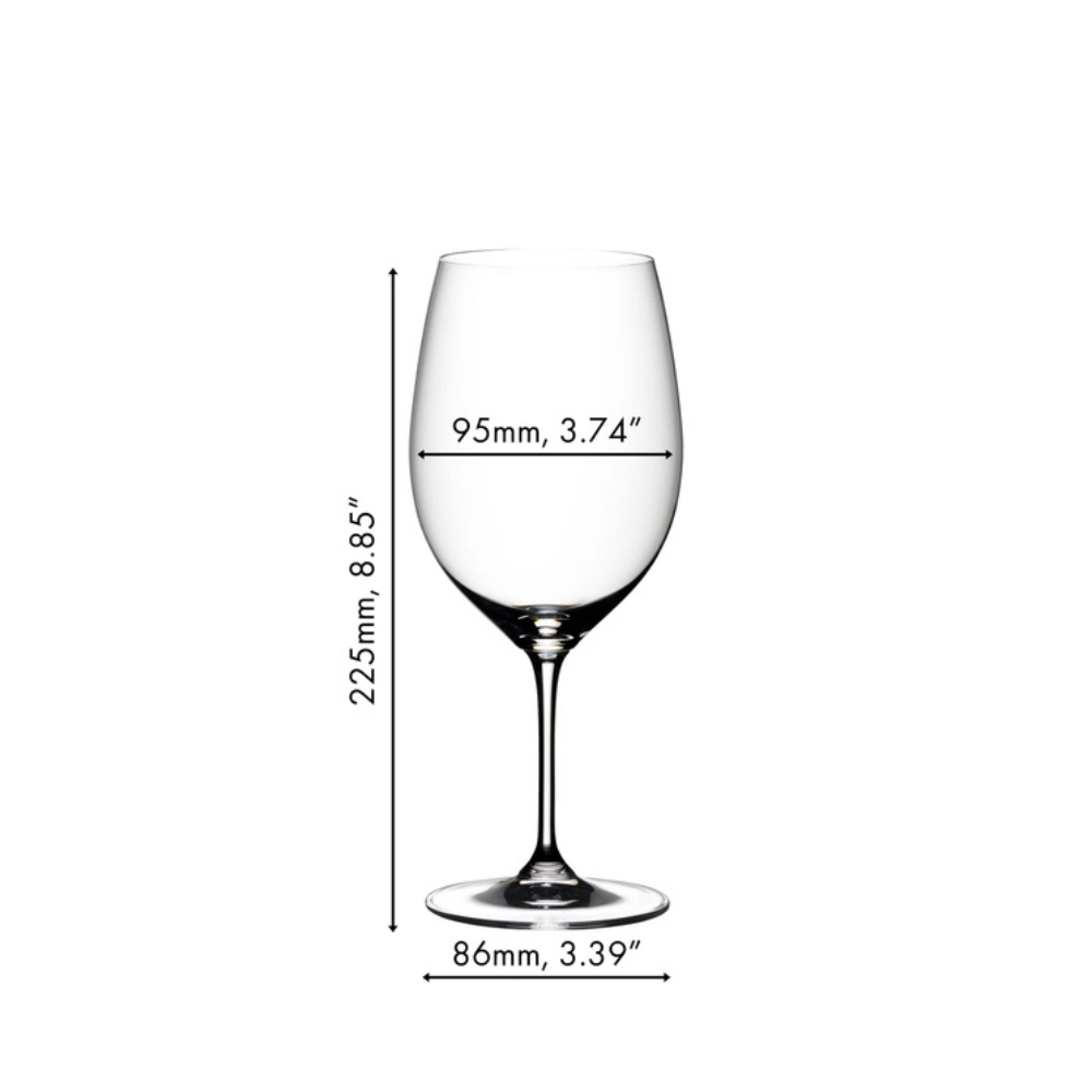 Riedel Vinum Cabernet Sauvignon/Merlot Size | Merchants Homewares