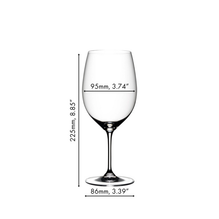Riedel Vinum Cabernet Sauvignon/Merlot Size | Merchants Homewares