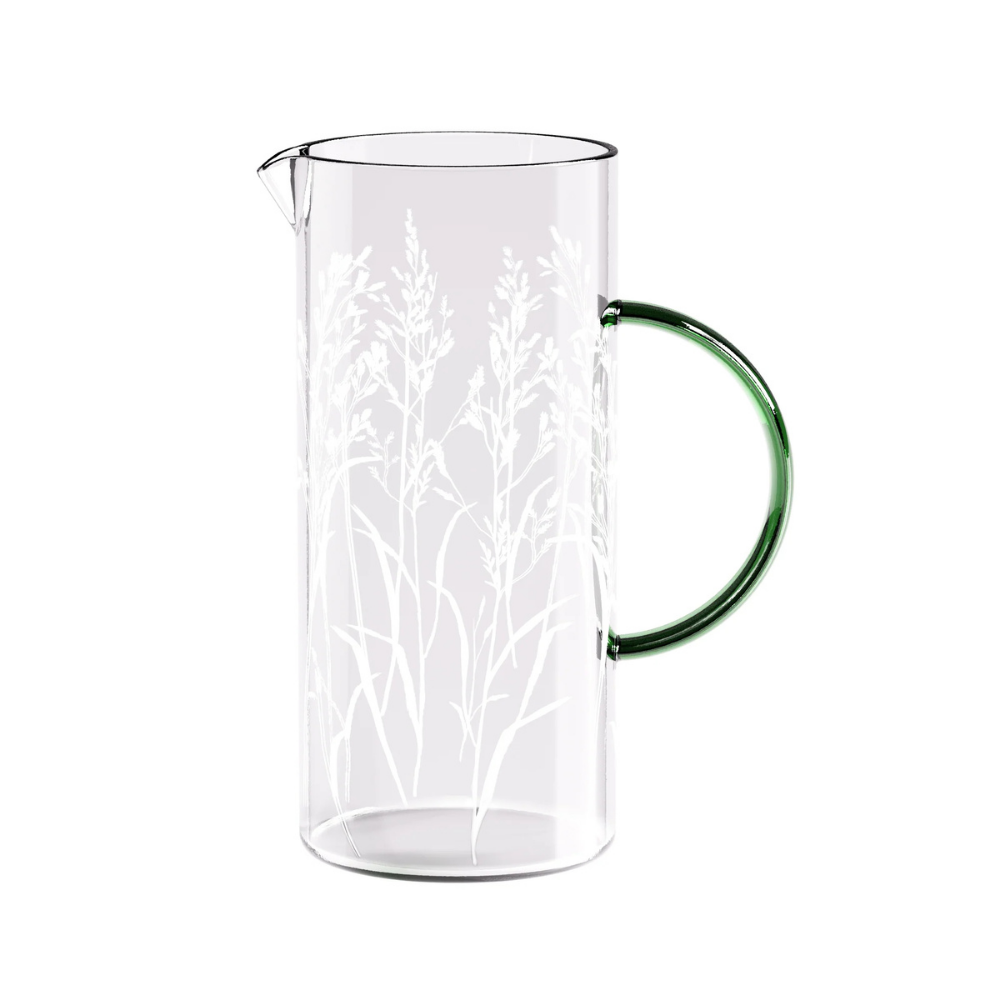 Robert Gordon Haven Glass Jug  Natural Grass | Merchants Homewares