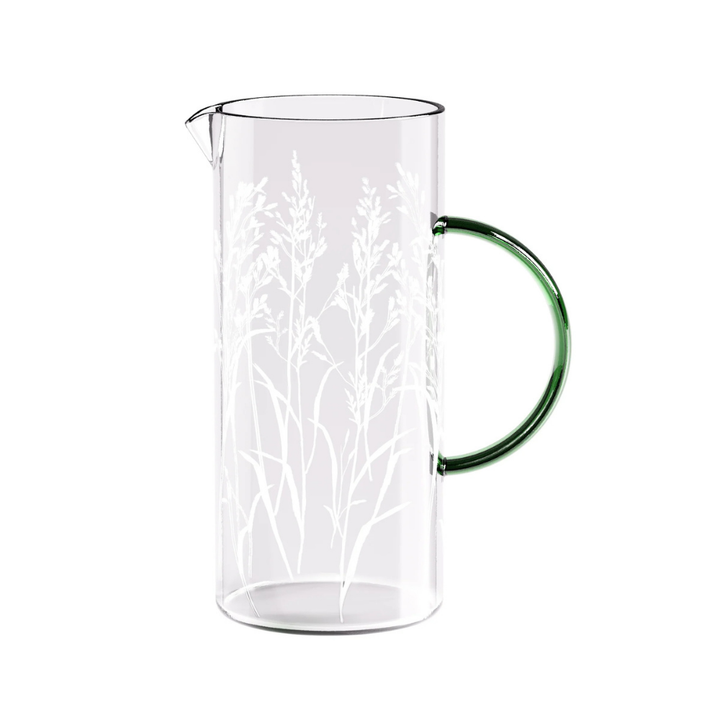 Robert Gordon Haven Glass Jug  Natural Grass | Merchants Homewares