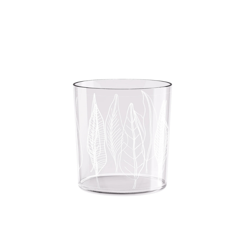 Robert Gordon Haven Glass Tumbler Gum Leaves | Merchants Homewares
