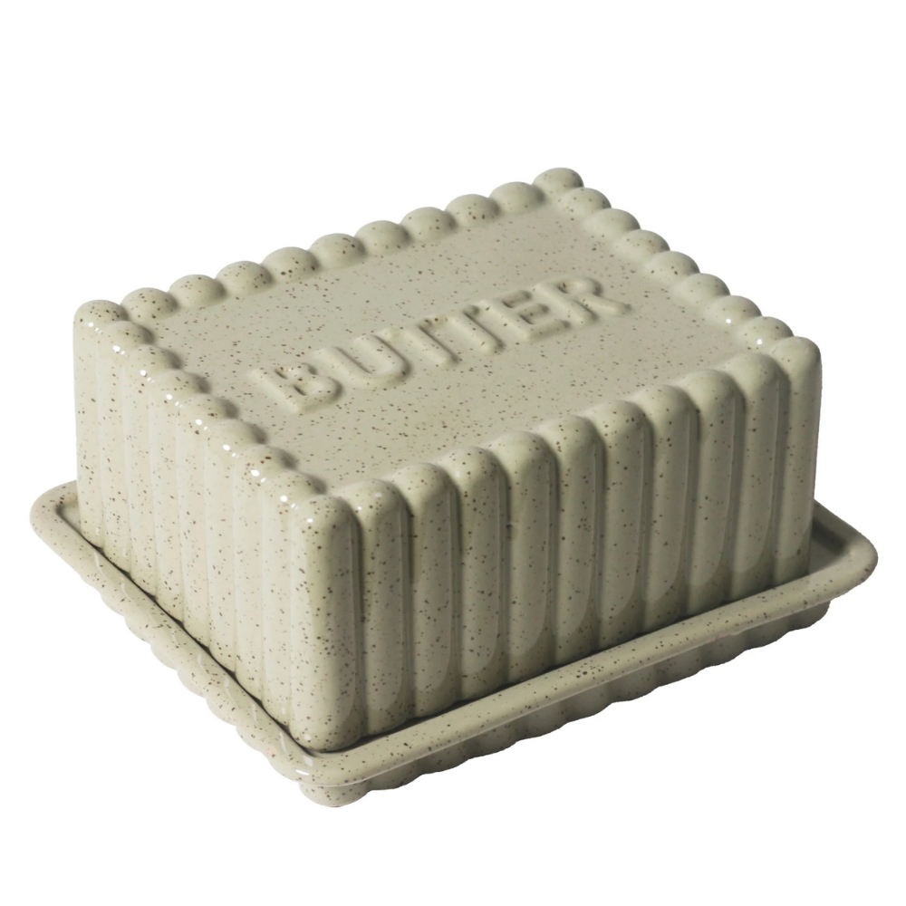 Robert Gordon Kitchen Life Collection Large Butter Dish Peppercorn | Merchants Homewares