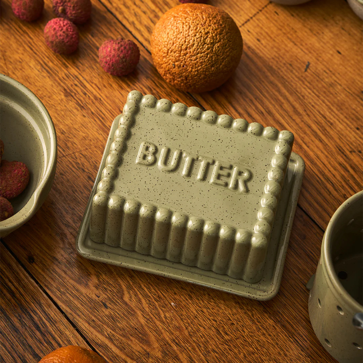 Robert Gordon Kitchen Life Collection Large Butter Dish Peppercorn Lifestyle Merchants Homewares 