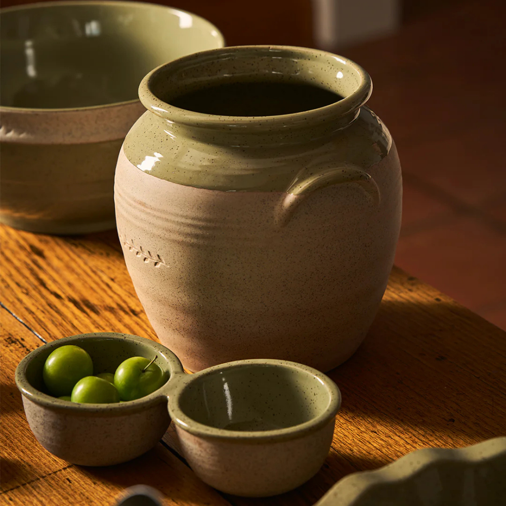 Robert Gordon Kitchen Life Collection Utensil Jar Peppercorn Lifestyle | Merchants Homewares