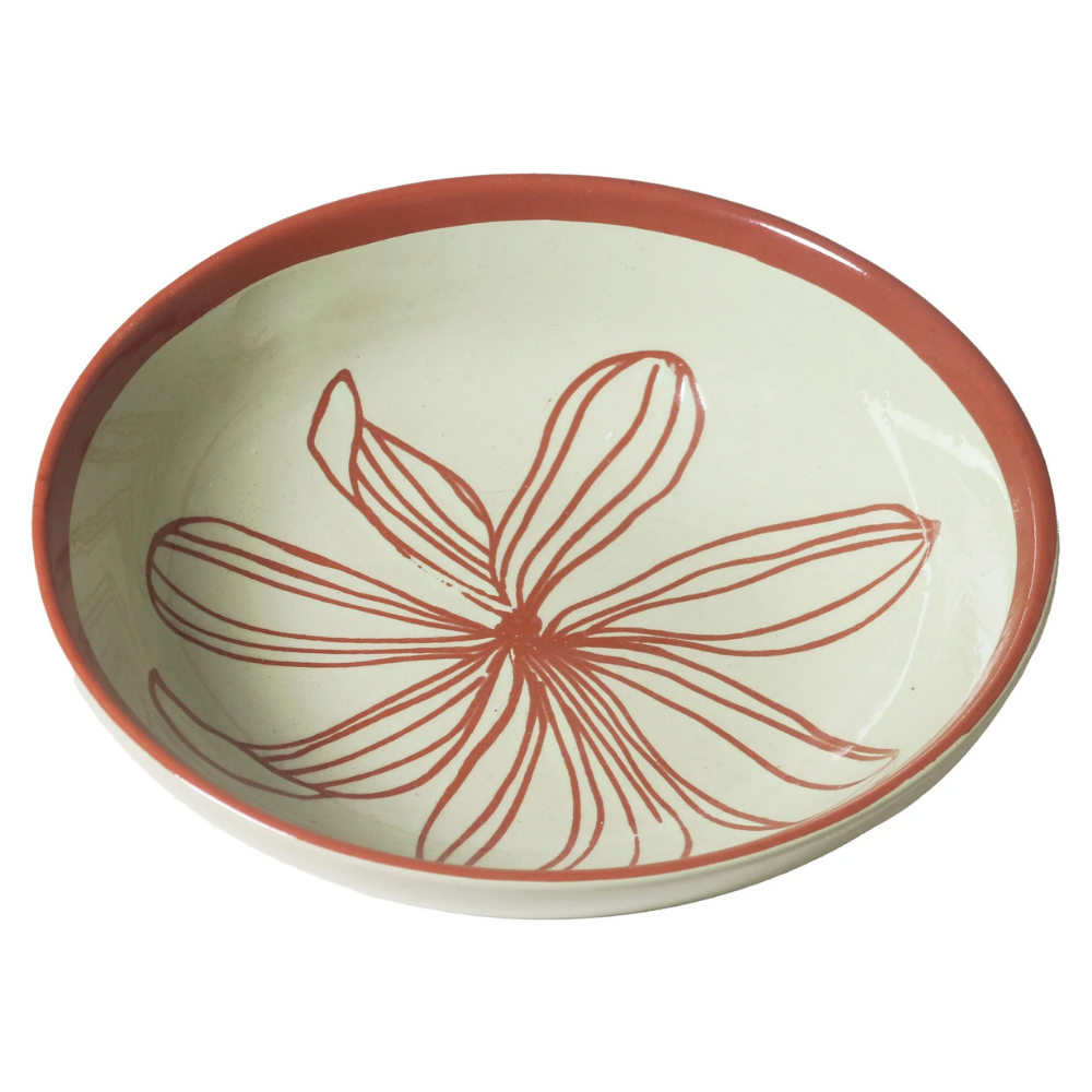 Robert Gordon Pear Bowl June's Daisy Collection | Merchants Homewares