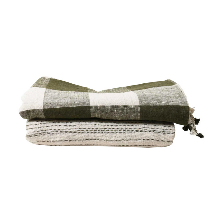 Robert Gordon Set of 2 Tea Towels Tilda Olive | Merchants Homewares