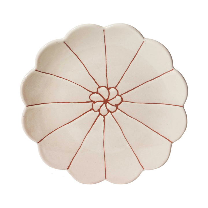  Robert Gordon Spinning Flower Plate June's Daisy Collection | Merchants Homewares