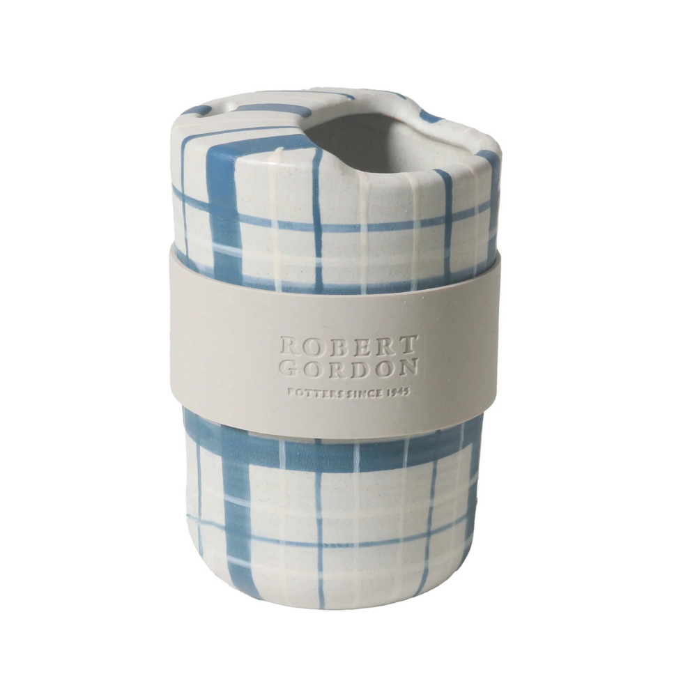 Robert Gordon Travel Cup w Silicone Band Denim | Merchants Homewares