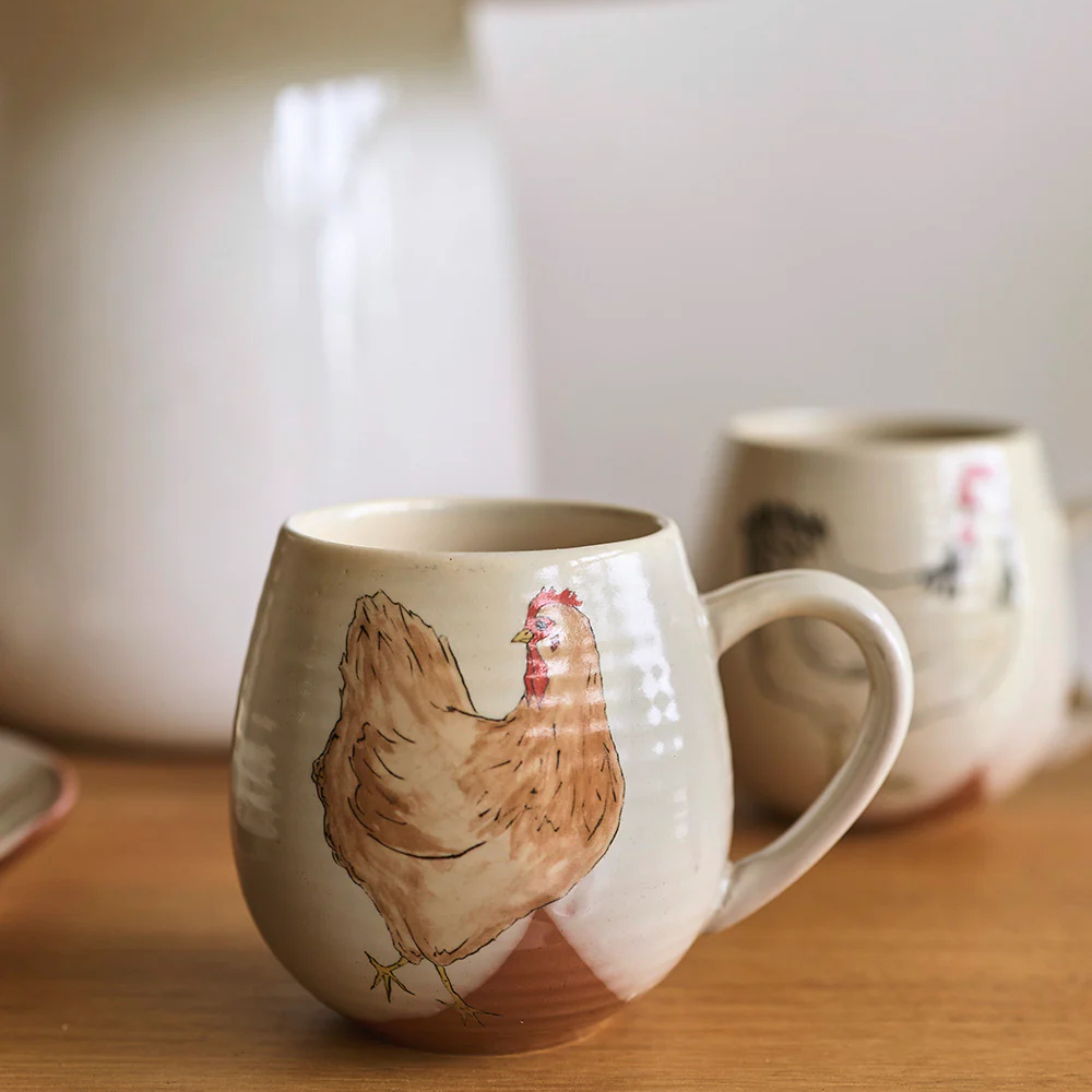 Robert Gordon Hug Me Mug Jen Rga X Emogens Chickens | Merchants Homewares