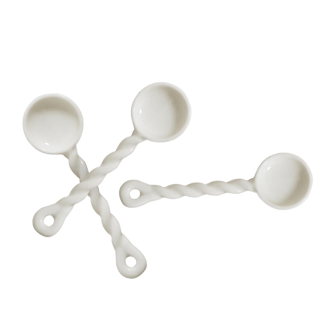 Robert Gordon Vintage Table Set of 3 Spoons Vanilla | Merchants Homewares